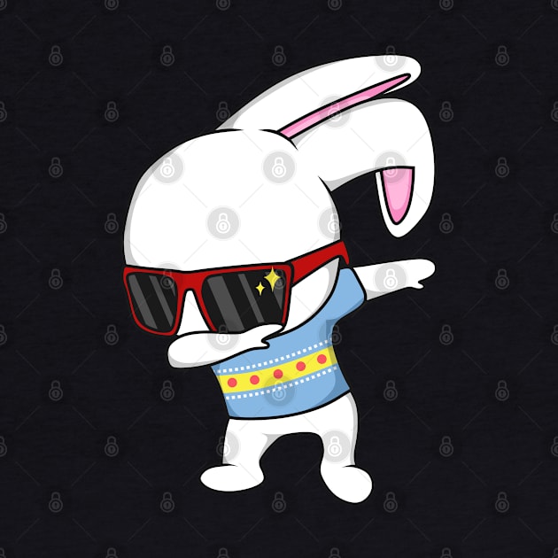 Hip Hop Bunny Dabbing by BadDesignCo